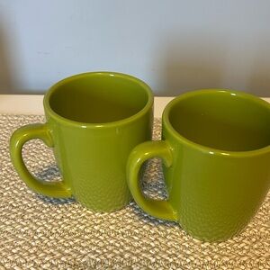 Corelle Coordinates Green Stoneware Mugs
Set of 2